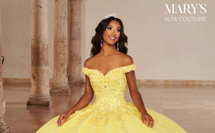 Off Shoulder Quinceanera Dress by Alta Couture MQ3080