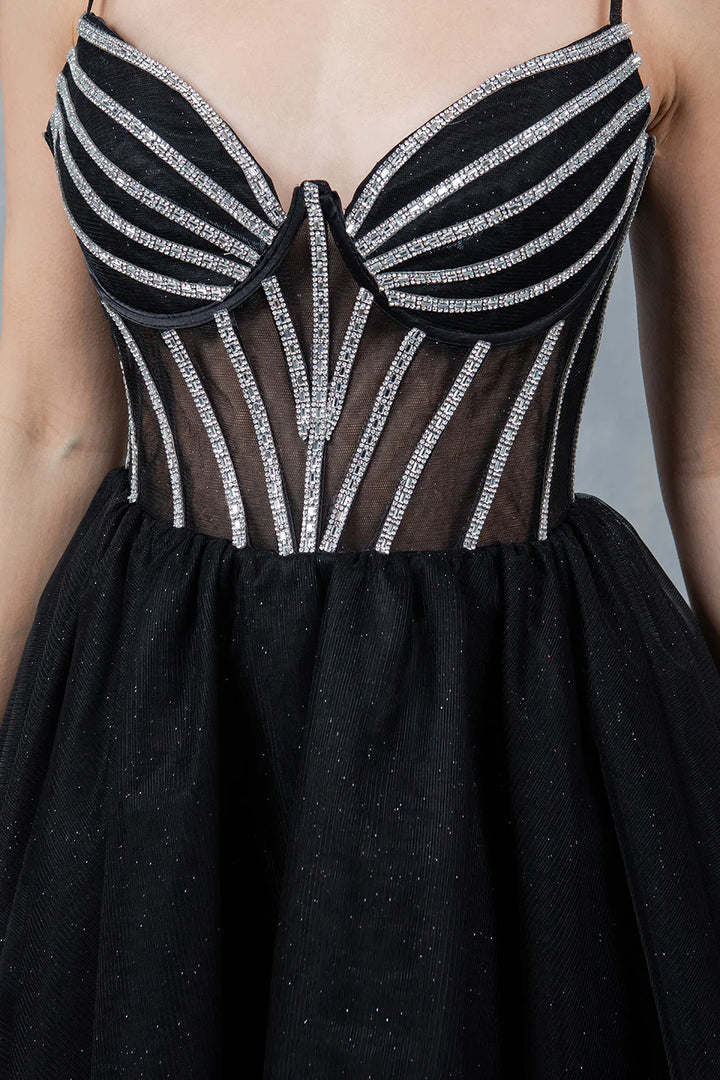 Short Sleeveless Dress by Cinderella Couture 5138J