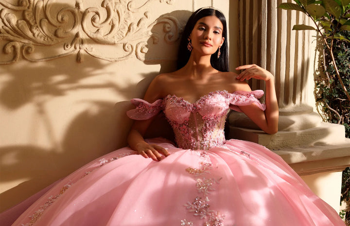 Off Shoulder Quinceanera Dress by Ragazza PRC0-035