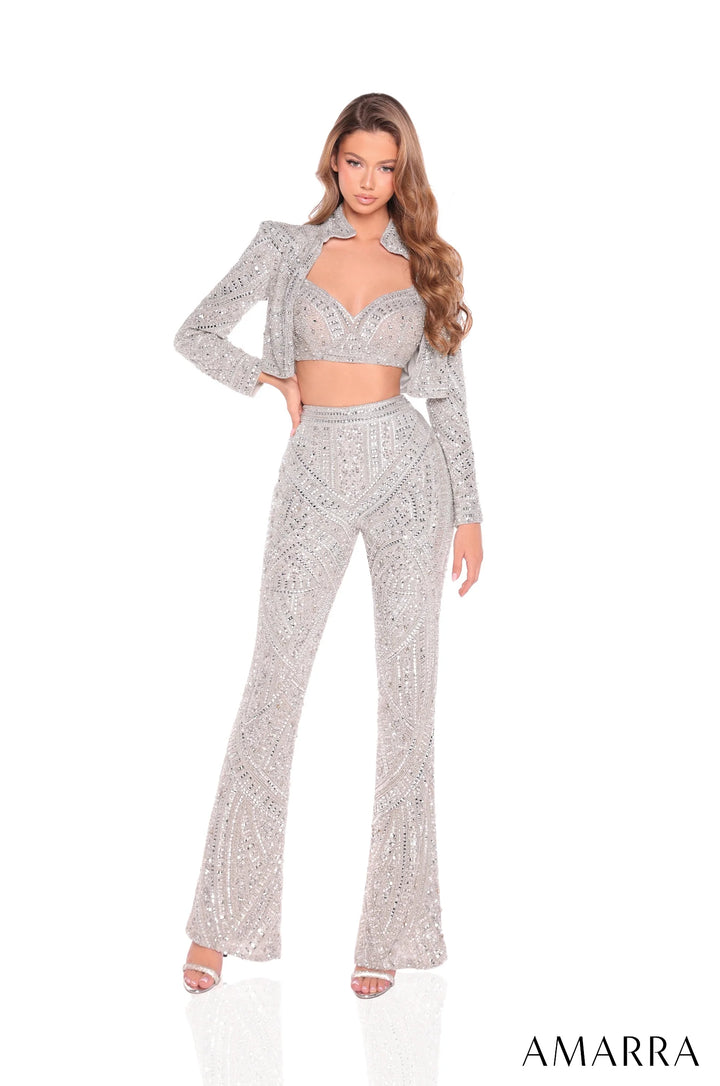 3-Piece Long Sleeve Pant Set by Amarra 89026