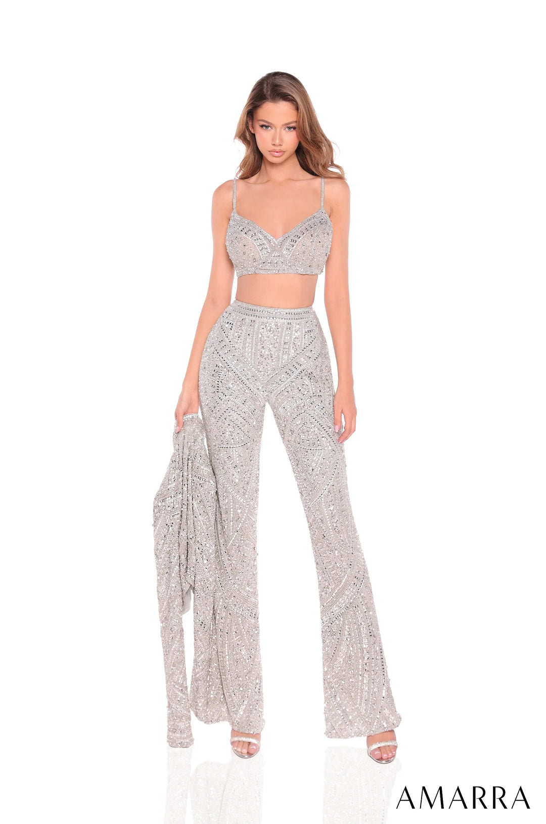 3-Piece Long Sleeve Pant Set by Amarra 89026