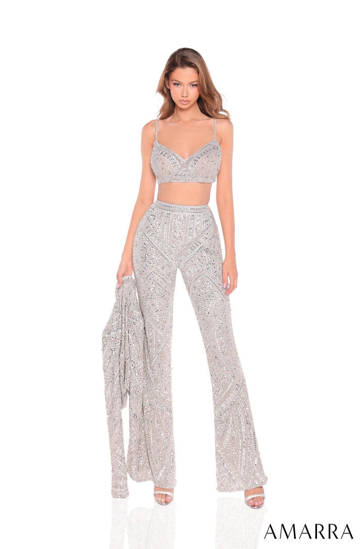 3-Piece Long Sleeve Pant Set by Amarra 89026