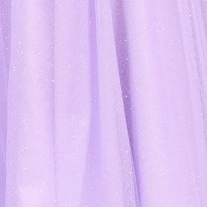 Glitter Print Short A-line Dress by Abby Paris 94202
